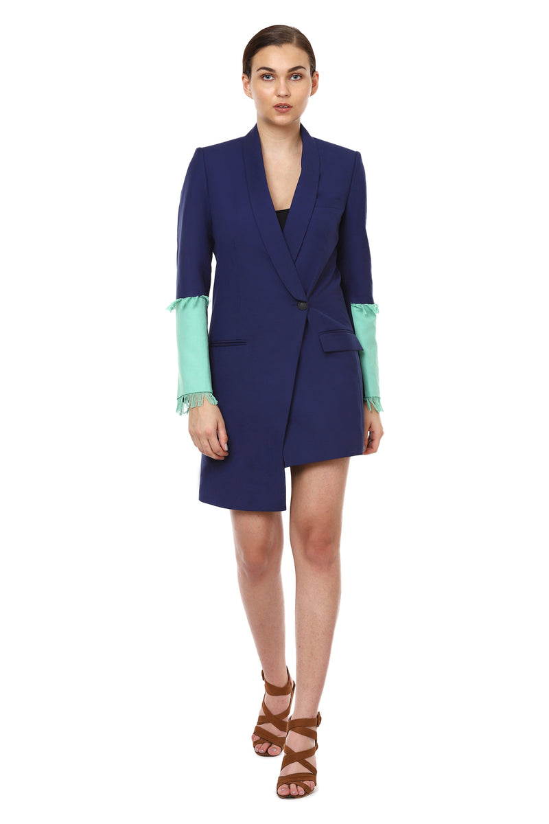 Electric Blue Suit Dress - Sitch.shop