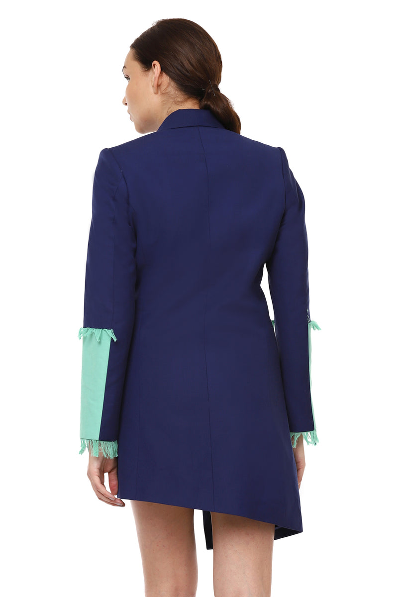 Electric Blue Suit Dress - Sitch.shop